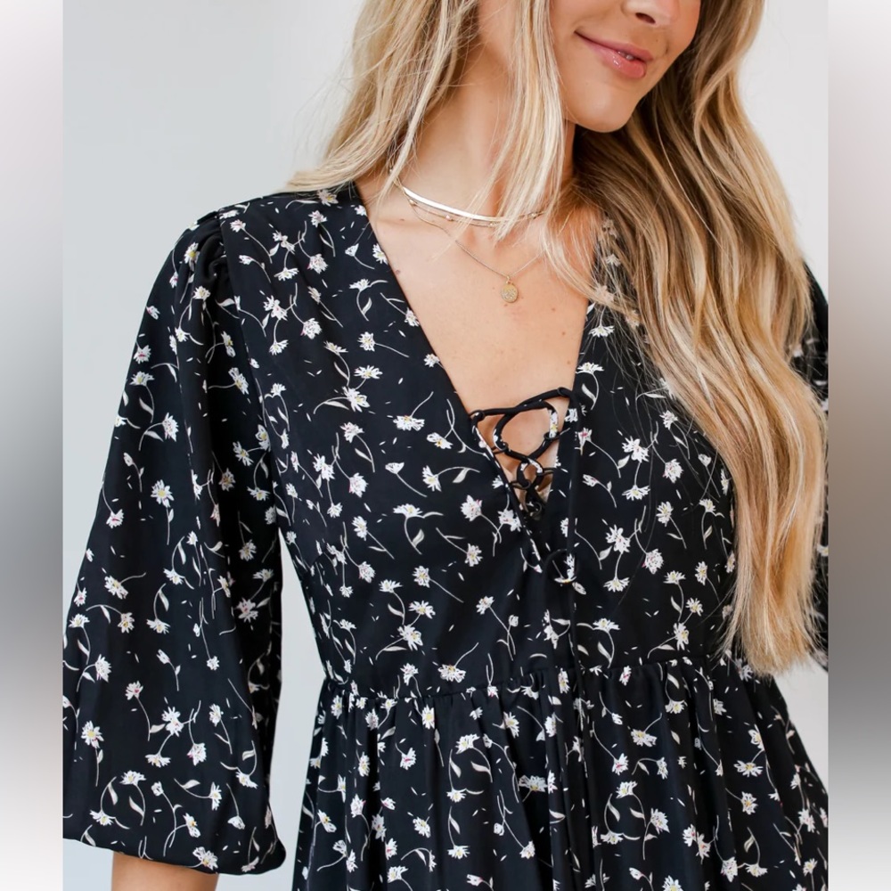NWT Beloved Elegance Floral Maxi dress - Picture 3 of 5